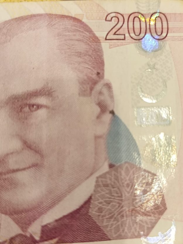 HATALI BASIM 200 TL.